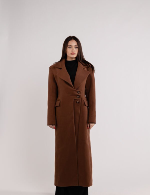 Brown Longline Coat